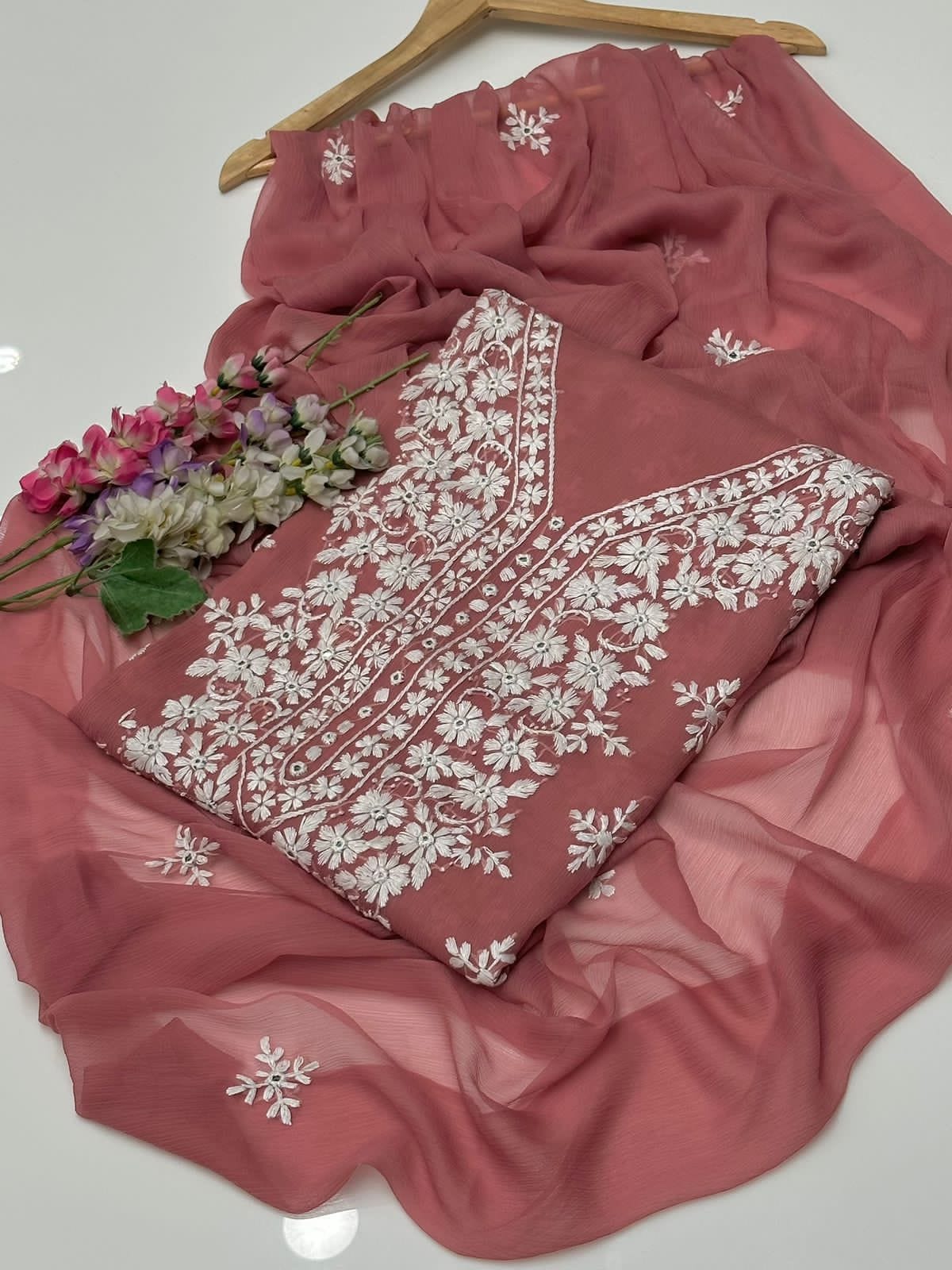 Handmade Paaka Tanka Embroidery